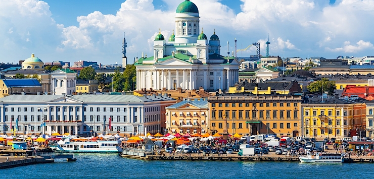Helsinki skyline photo