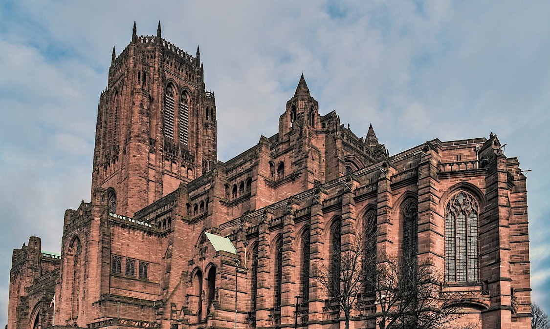 The exterior of Liverpool Cathedral