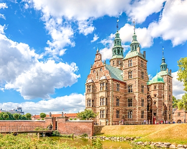 Rosenborg Castle, Copenhagen in Denmark